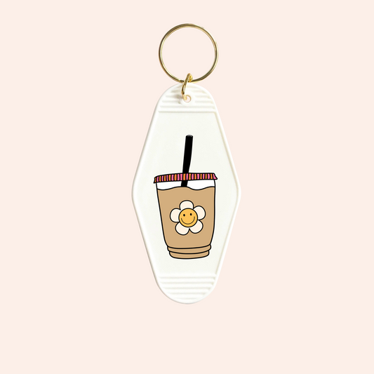 Coffee UV-DTF Keychain