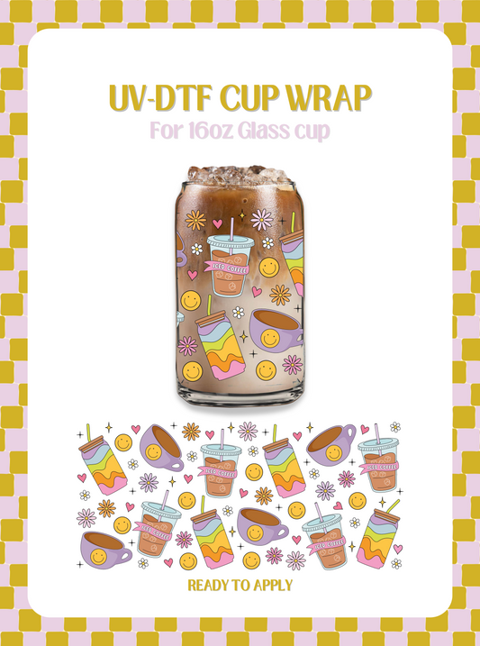 Coffee Lover UV-DTF Wrap