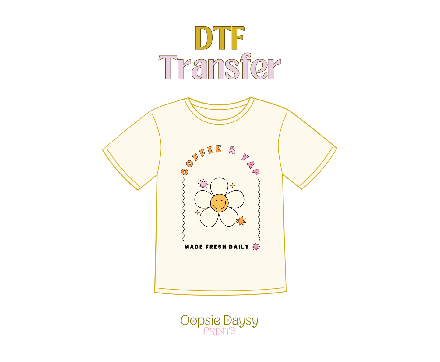 Coffee & Yap DTF Transfer