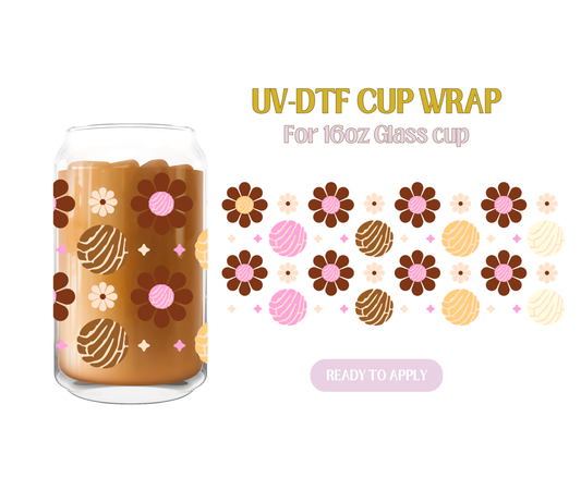 Conchita Flowers UV-DTF Wrap