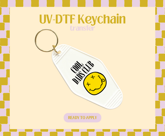 Cool Dads Club UV-DTF Keychain