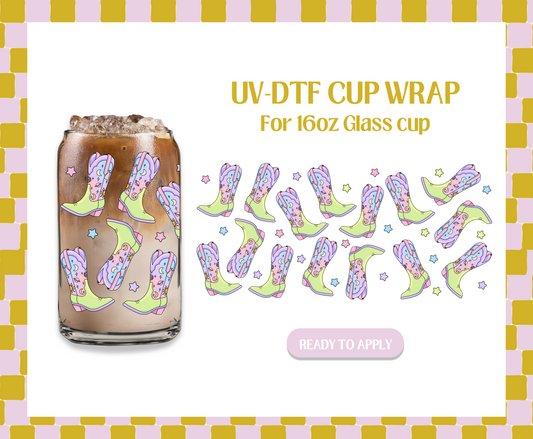 Cosmic Cowgirl UV-DTF Wrap