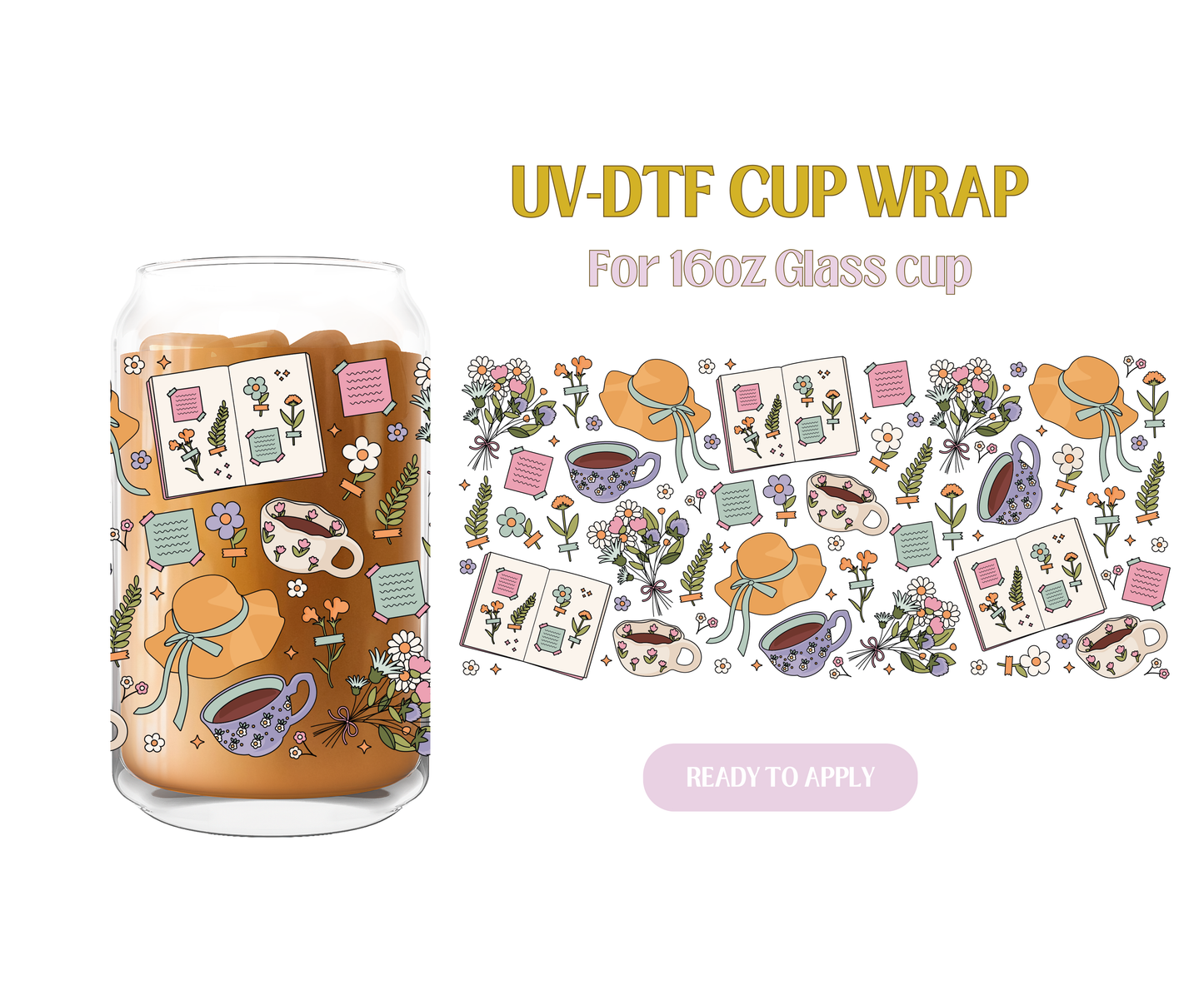 Cottagecore Era UV-DTF Wrap