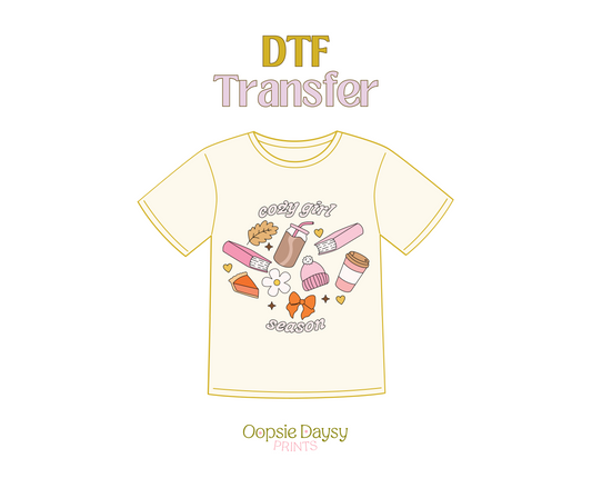 Cozy Girly Season DTF Transfer