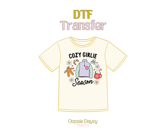 Cozy Girlie Season DTF Transfer