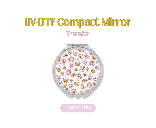 Cozy Things UV-DTF Compact Mirror