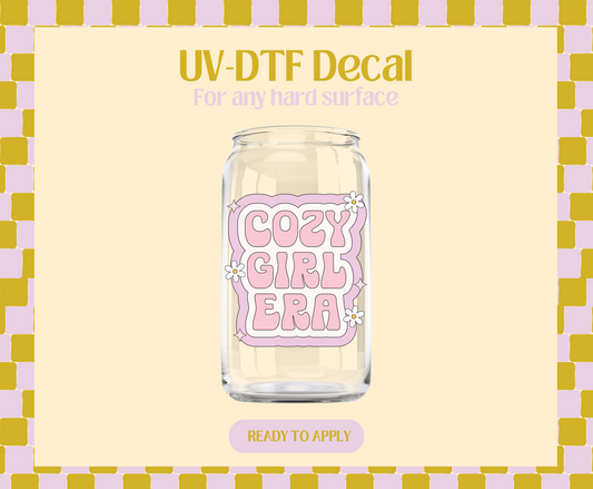 Cozy girl era UV-DTF Decal