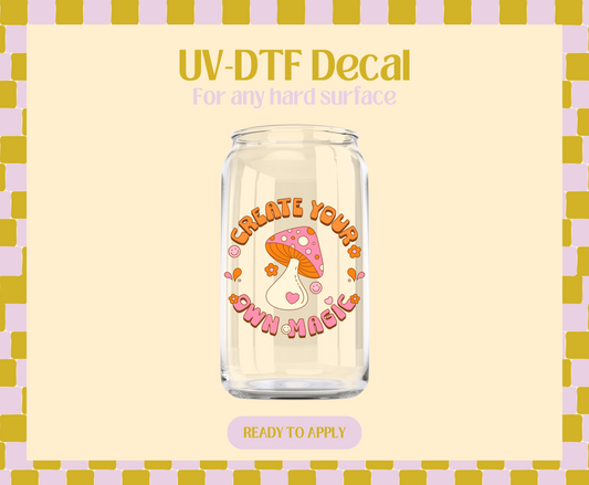 Create your own magic UV-DTF Decal