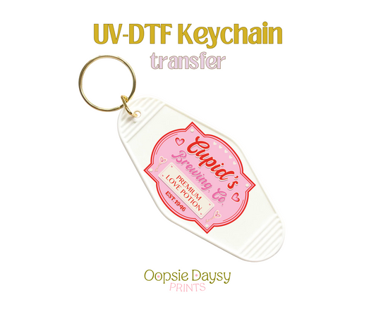 Cupid's Brewing Co. UV-DTF Keychain