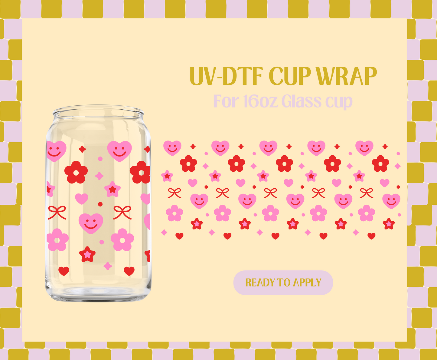 Cutie Crush UV-DTF Wrap