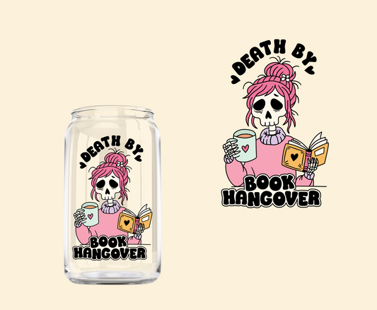 Death by book hangover UV-DTF Decal