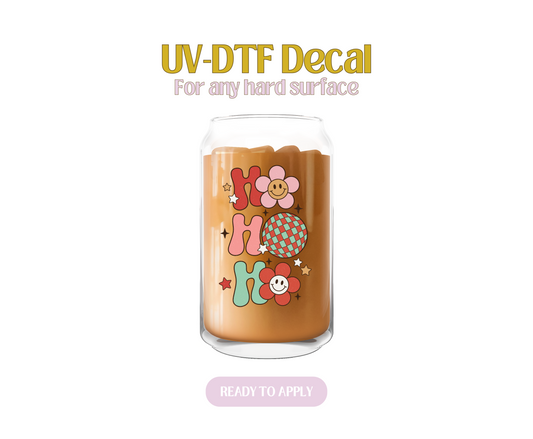 Disco Ho, Ho, Ho  UV-DTF Decal