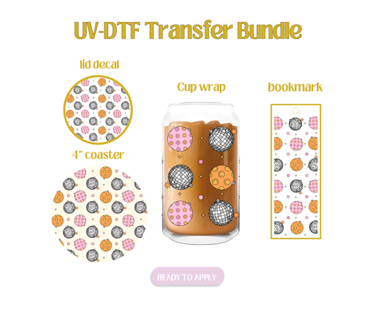 Disco Ornaments UV-DTF Transfer Bundle