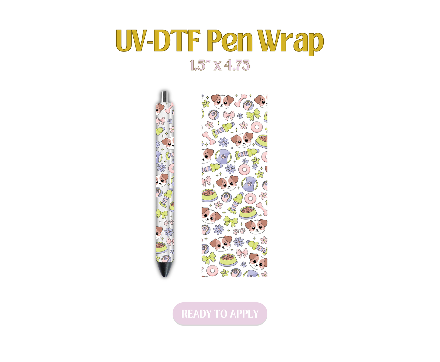 Dog Mom 2 UV-DTF Pen Wraps