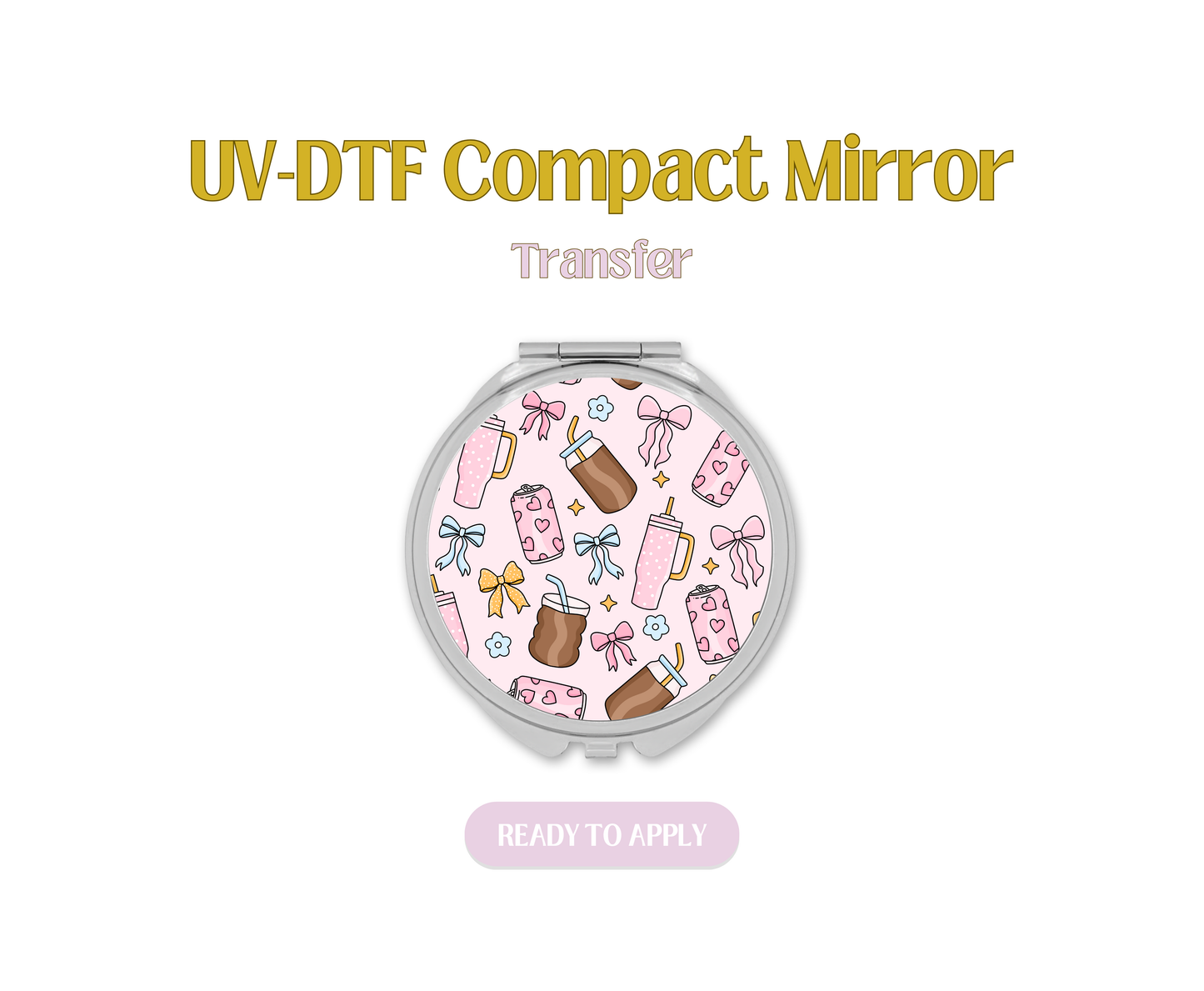 Drink Goblin UV-DTF Compact Mirror