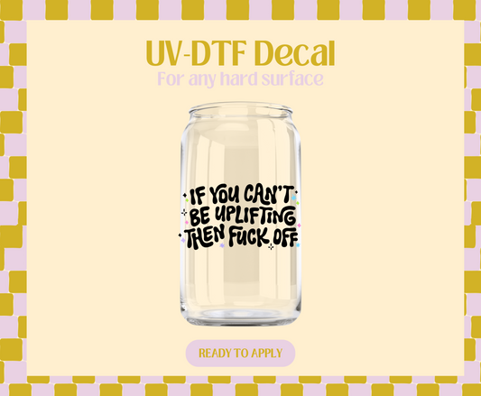 Eff Off UV-DTF Decal