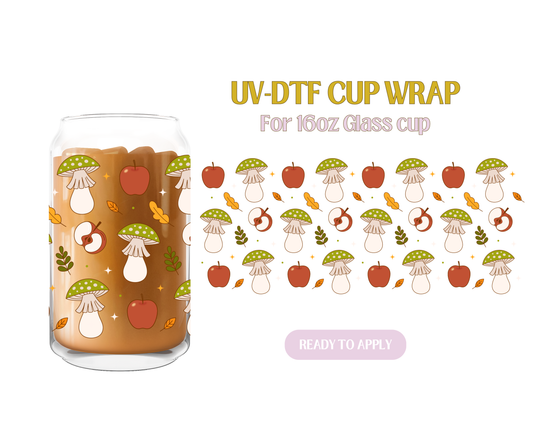 Fall Apples UV-DTF Wrap