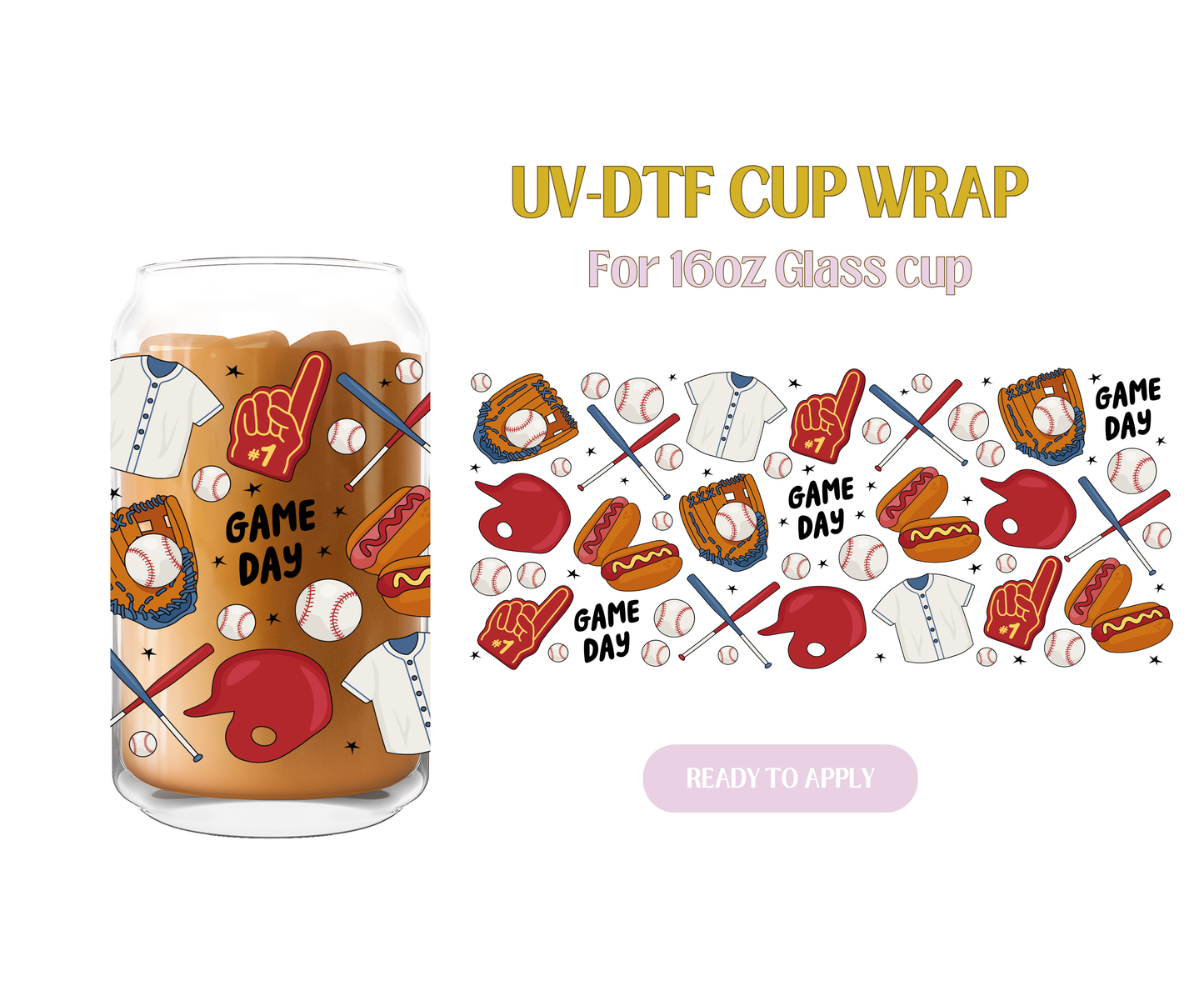 Game Day UV-DTF Wrap