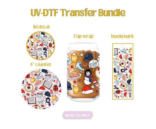 Gilmore Girls Winter UV-DTF Transfer Bundle