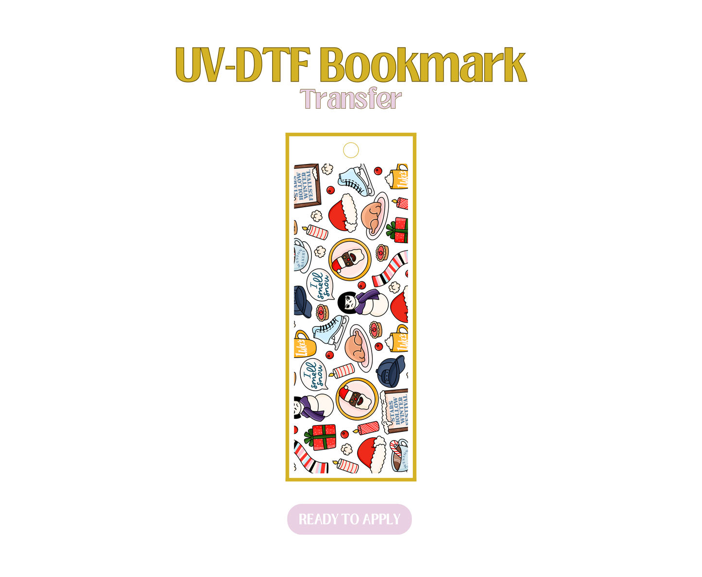 Gilmore Girls Winter UV-DTF Bookmark