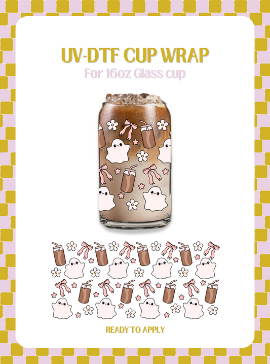 Girly Ghosties UV-DTF Wrap