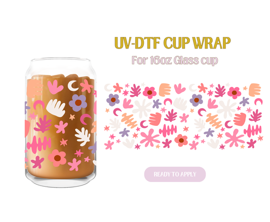 Girly Boho Elements UV-DTF Wrap