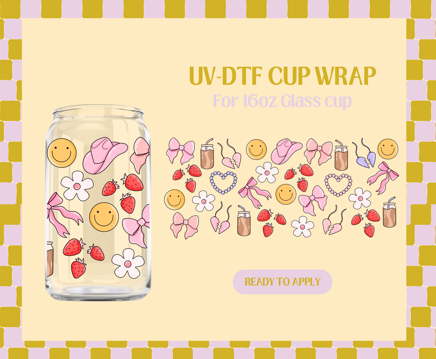 Girly Things UV-DTF Wrap