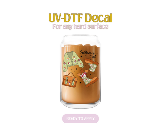 Goblincore Girl UV-DTF Decal