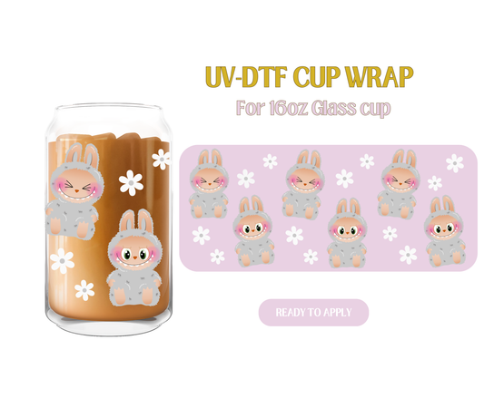 Grey Bubu UV-DTF Wrap
