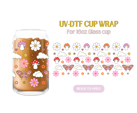 Groovy Cuties UV-DTF Wrap