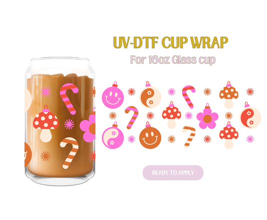 Groovy Ornaments cb UV-DTF Wrap