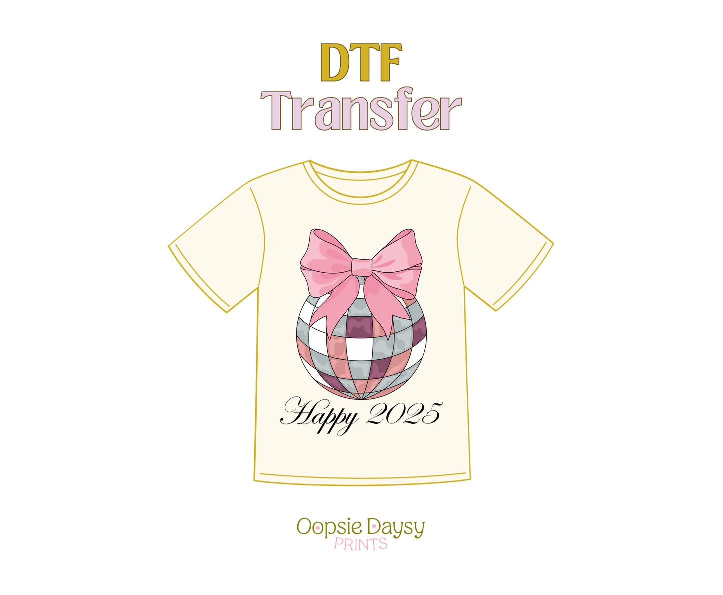 Happy 2025 DTF Transfer