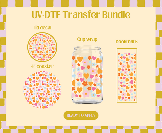 Happy Confetti UV-DTF Transfer Bundle