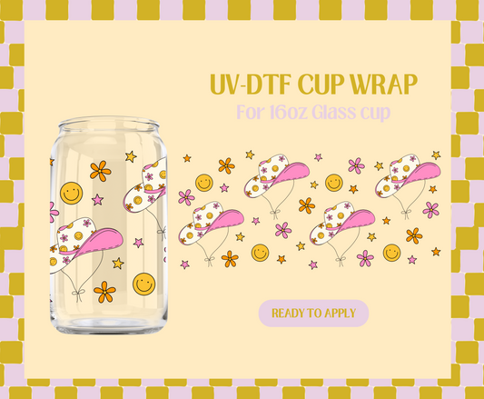 Happy Cowgirl UV-DTF Wrap