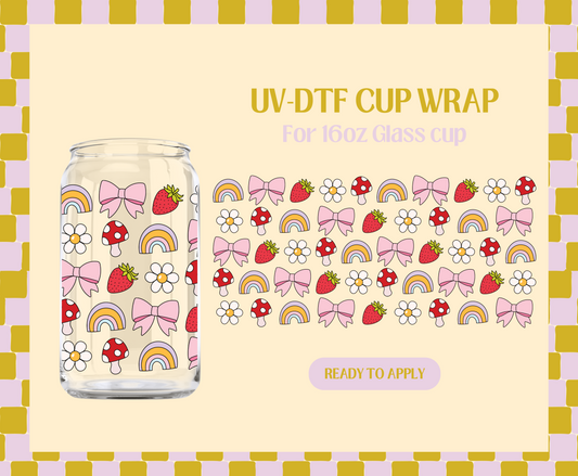 Happy Doodle UV-DTF Wrap