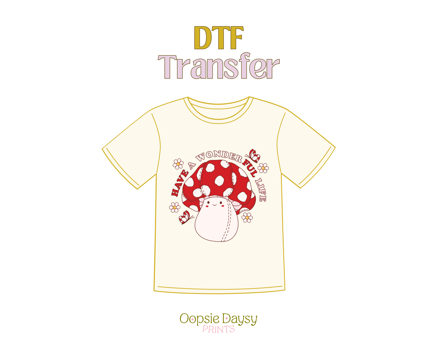 Have a Wonderful Life  DTF Transfer