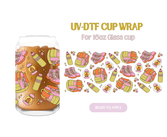 Hiking Essentials UV-DTF Wrap