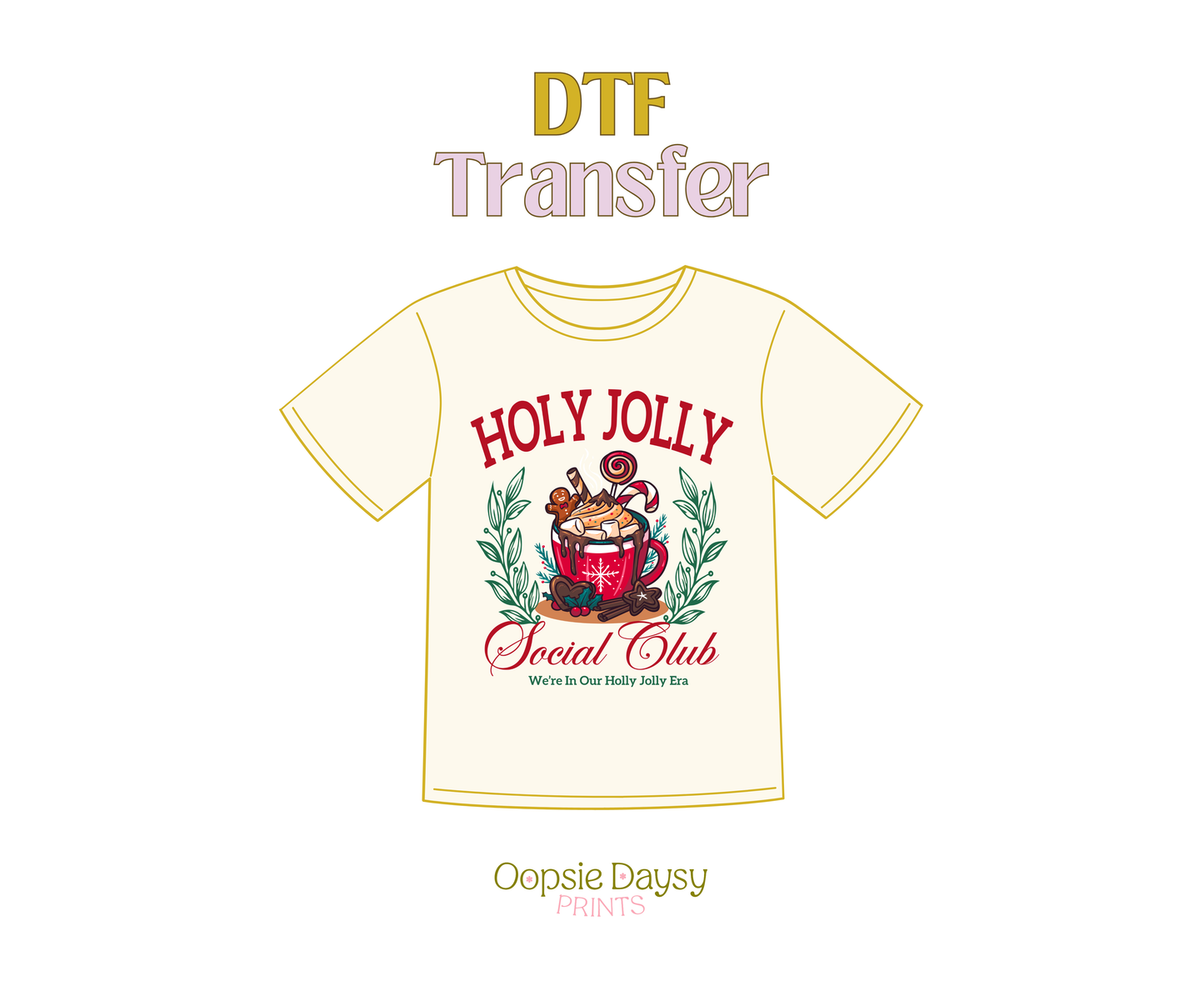 Holly Joy Era DTF Transfer