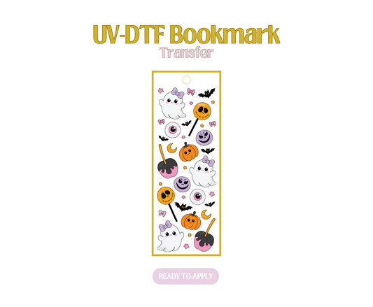 I'm Just A Ghoul UV-DTF Bookmark