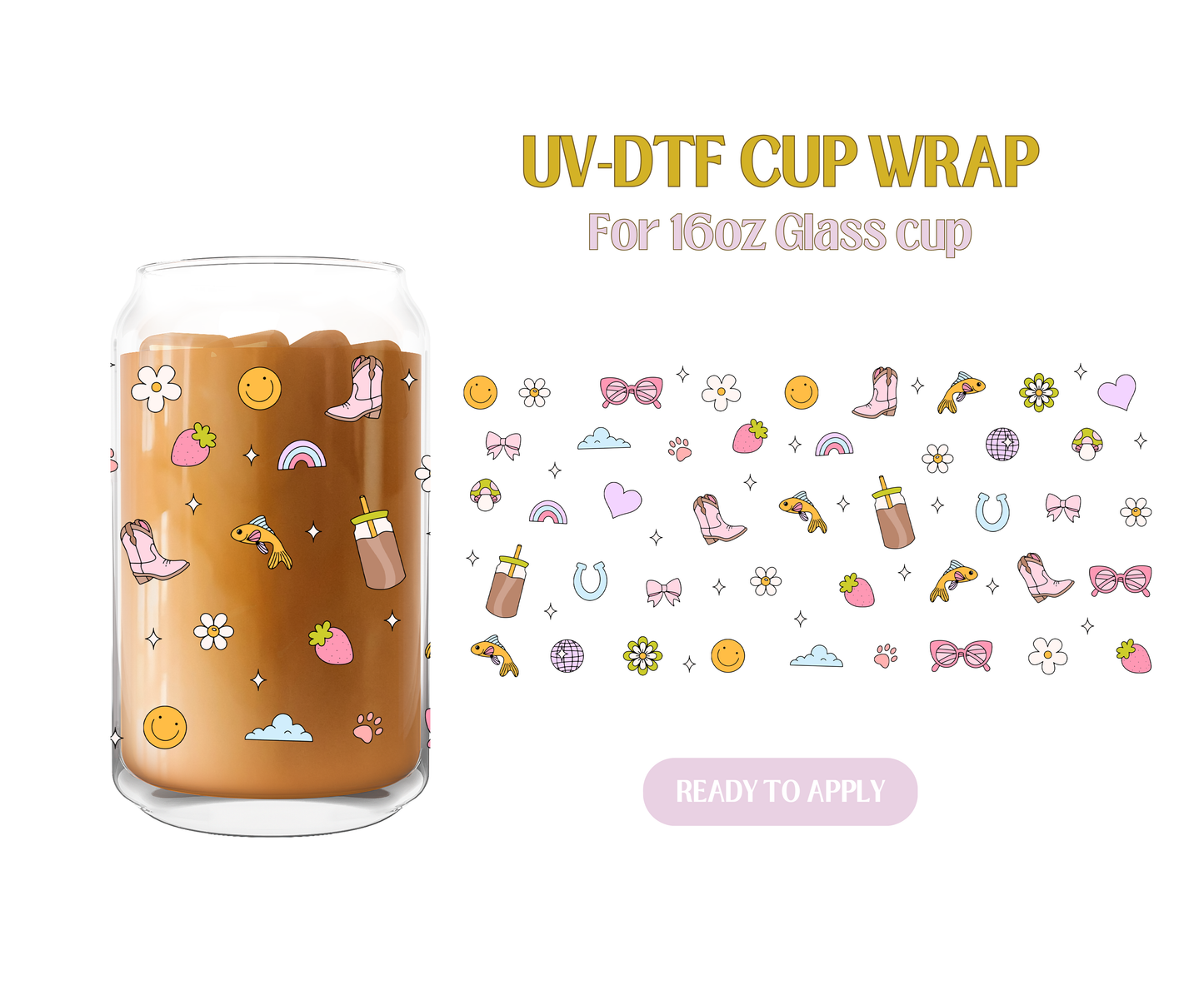 Iconic UV-DTF Wrap