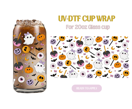 I'm Just A Ghoul 20oz UV-DTF Wrap