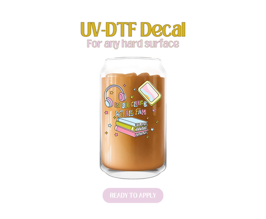 In Da Clurb UV-DTF Decal