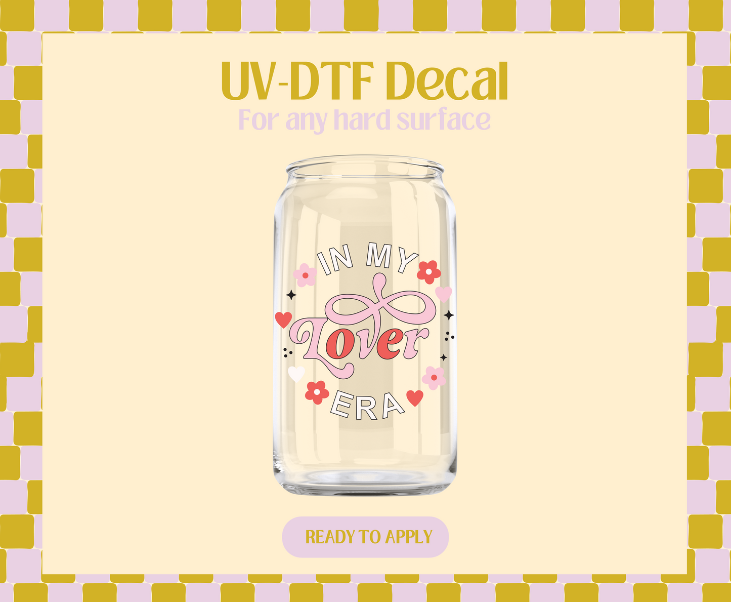 In my lover era UV-DTF Decal