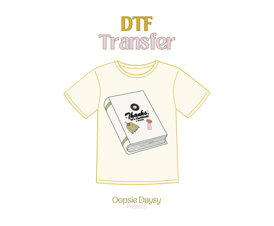 Its Thrifted Member DTF Transfer