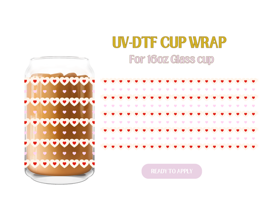 Lacey Hearts for Me UV-DTF Wrap