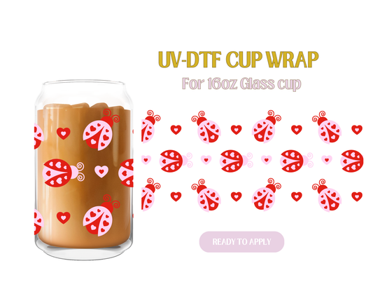 Ladybug and Lady Love UV-DTF Wrap