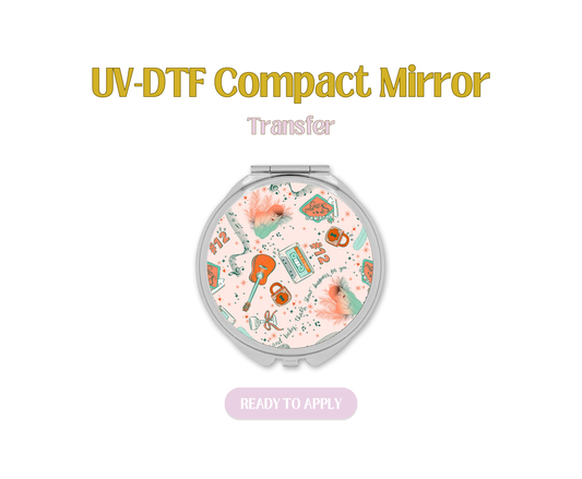 Life of a Showgirl UV-DTF Compact Mirror