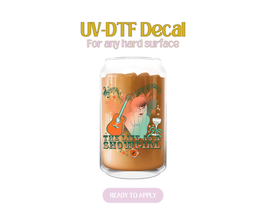 Life of a Showgirl UV-DTF Decal