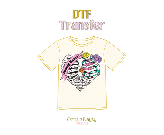 Lonely Heart DTF Transfer