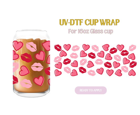 Love Kisses UV-DTF Wrap